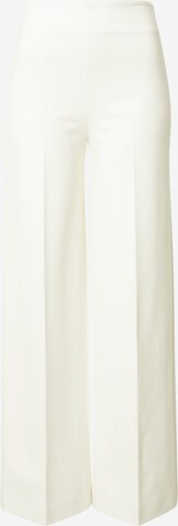 DRYKORNWide Leg/ Široke nogavice Hlače na crtu 'BEFORE' - bijela boja: prednji dio