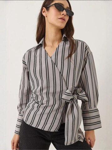 Chemisier Bianco Lucci en gris