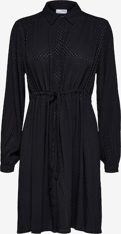 SELECTED FEMME Košilové šaty 'Mirian' – černá: přední strana