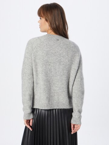 BOSS Sweater 'Febisan' in Silver