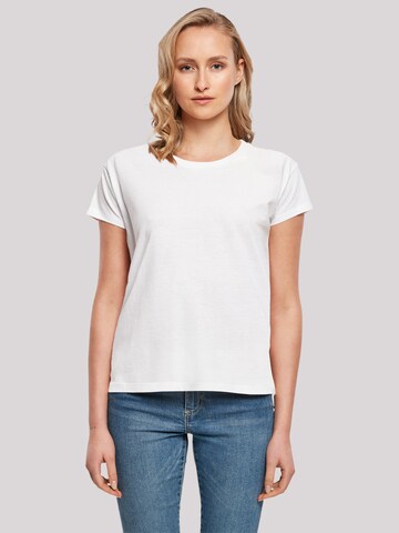 T-shirt 'Mountain' F4NT4STIC en blanc : devant