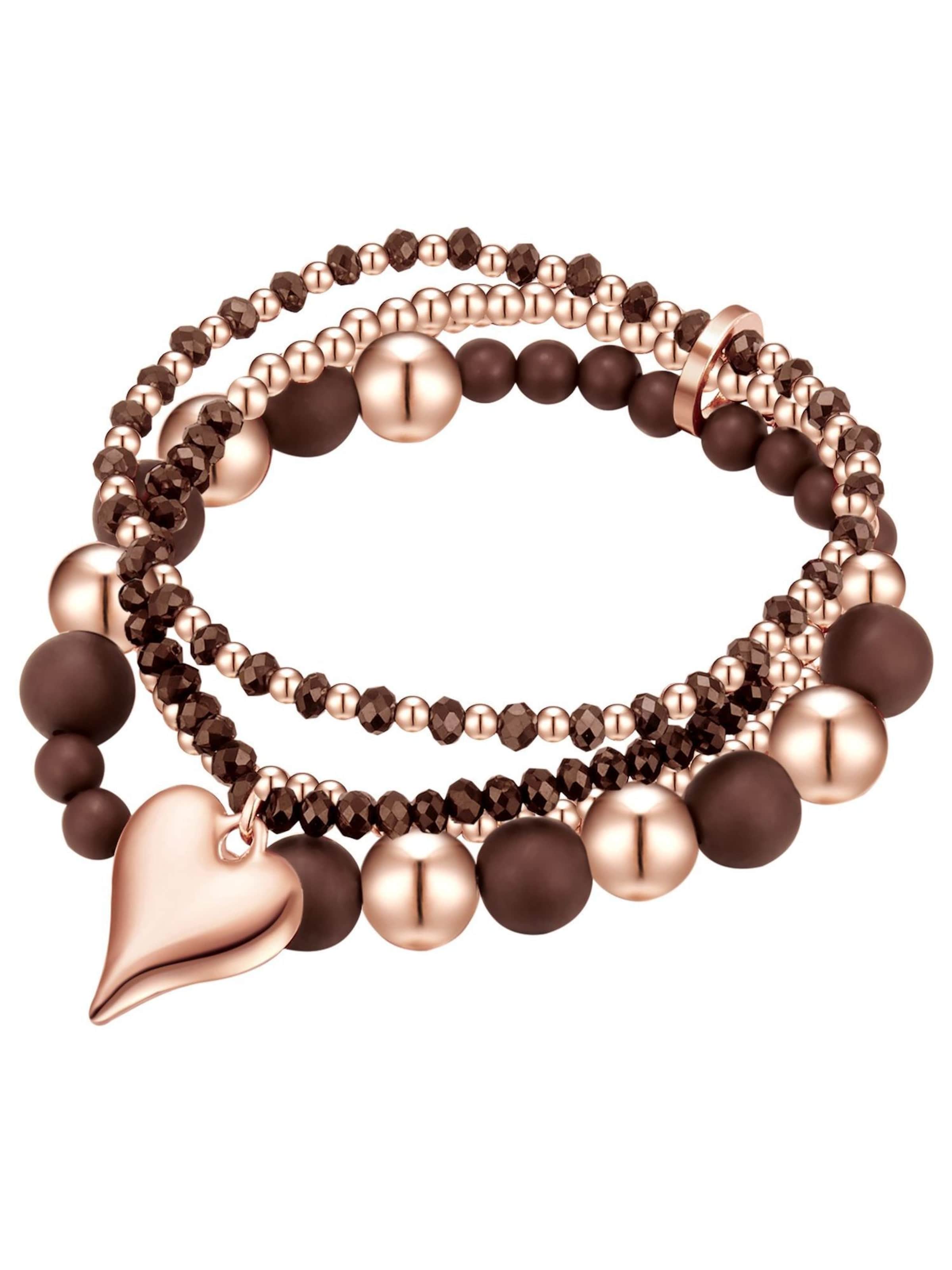 Lulu & Jane Bracelet in Brown: front