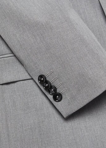 MANGO MAN Slim fit Suit Jacket 'Paulo' in Grey