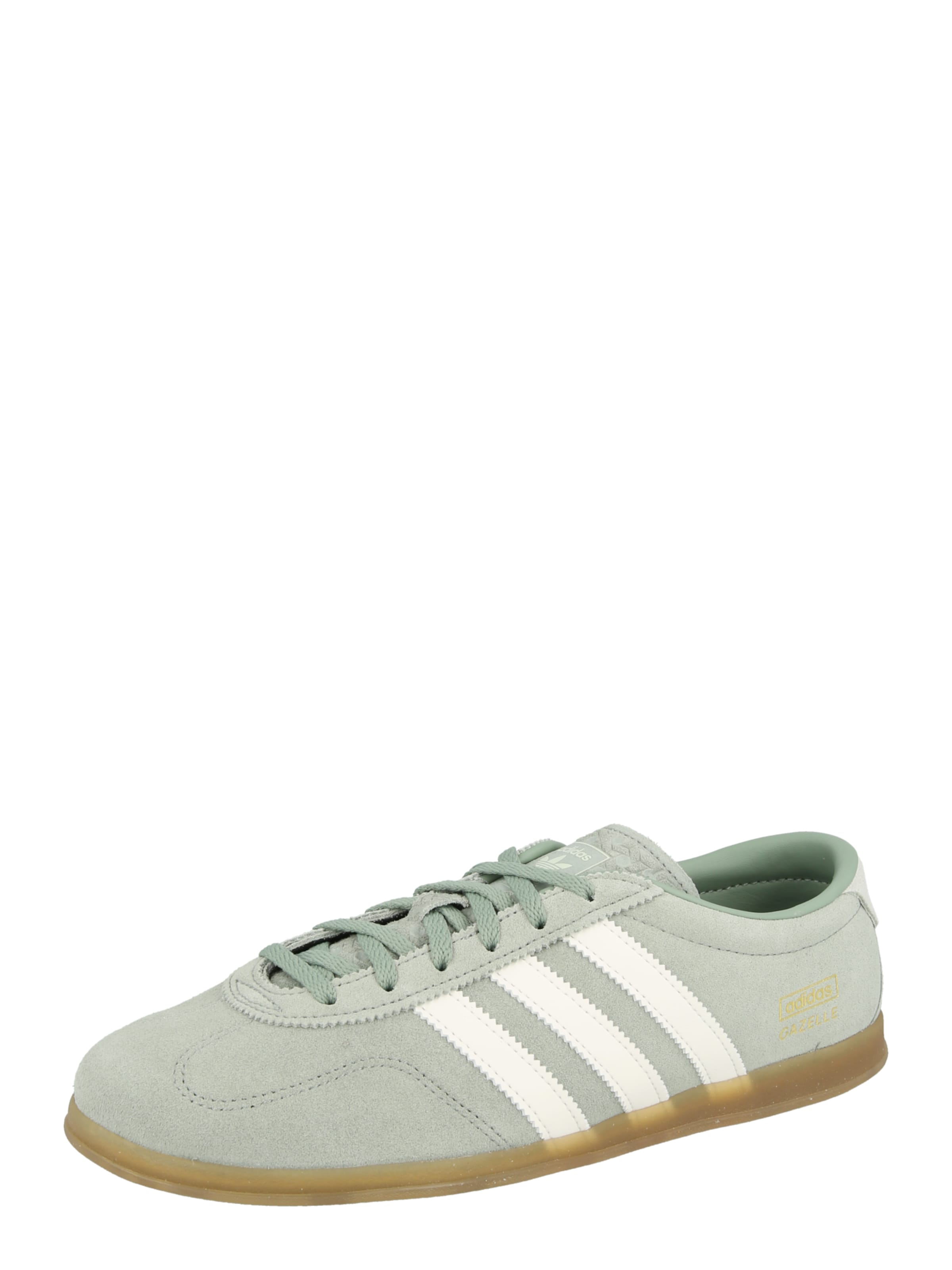 ADIDAS ORIGINALS Platform trainers 'GAZELLE' in Green: front