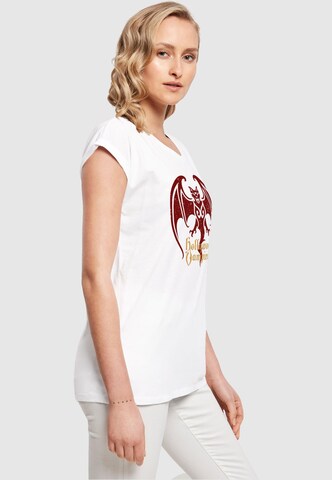Merchcode Shirt 'Hollywood Vampires - Bat' in White