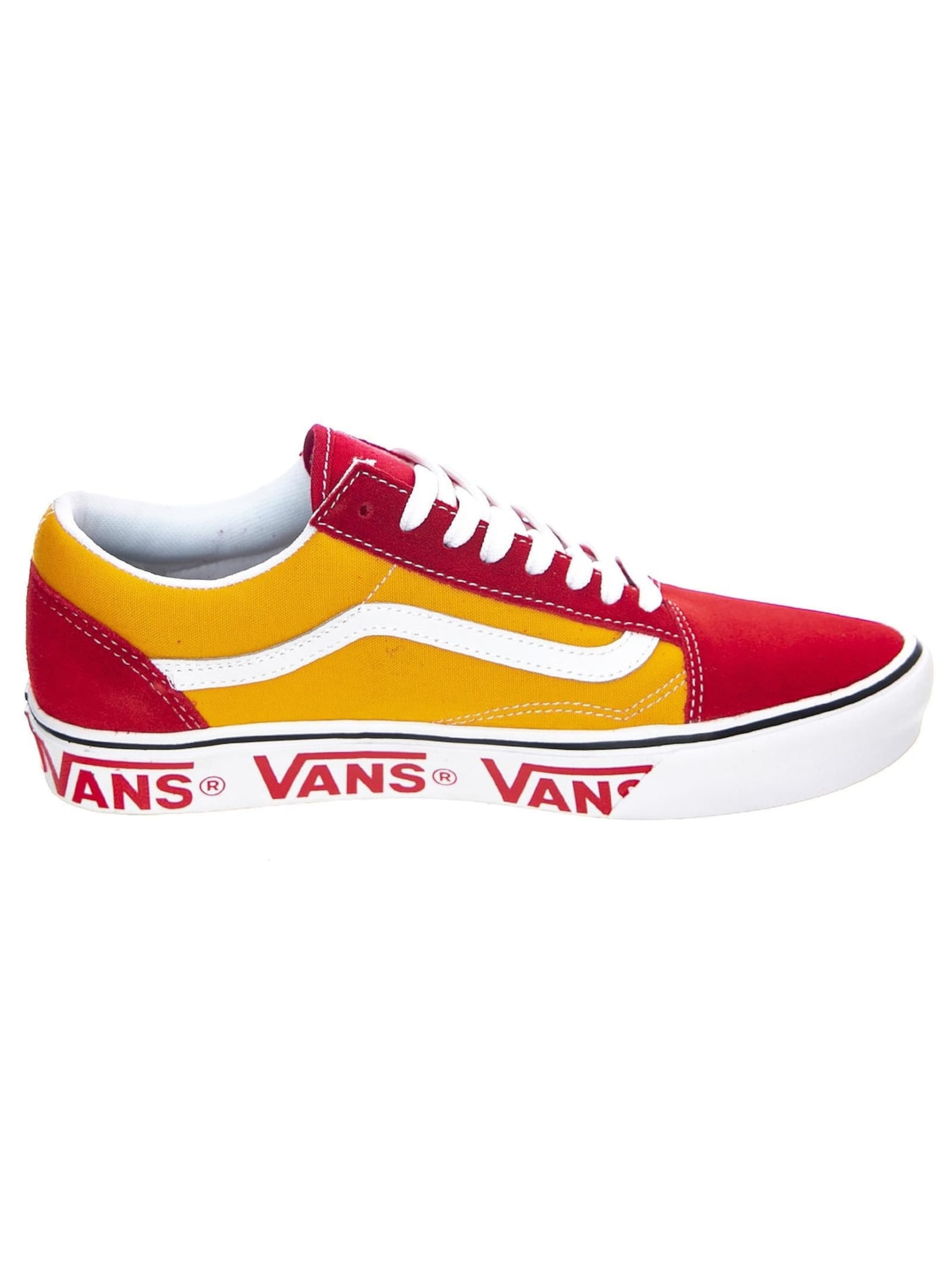 Scarpa stringata sportiva 'Tape Mix ComfyCush Old Skool Sneakers' di VANS in giallo