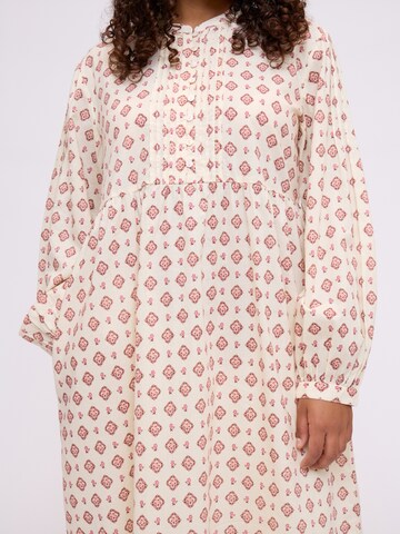 Noa Noa Kleid ' FrancaNN ' in Weiß