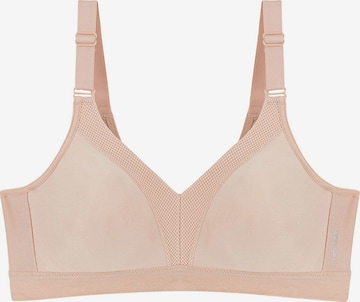 TRIUMPH Sport bh ' Triaction Wellness ' in Beige: voorkant