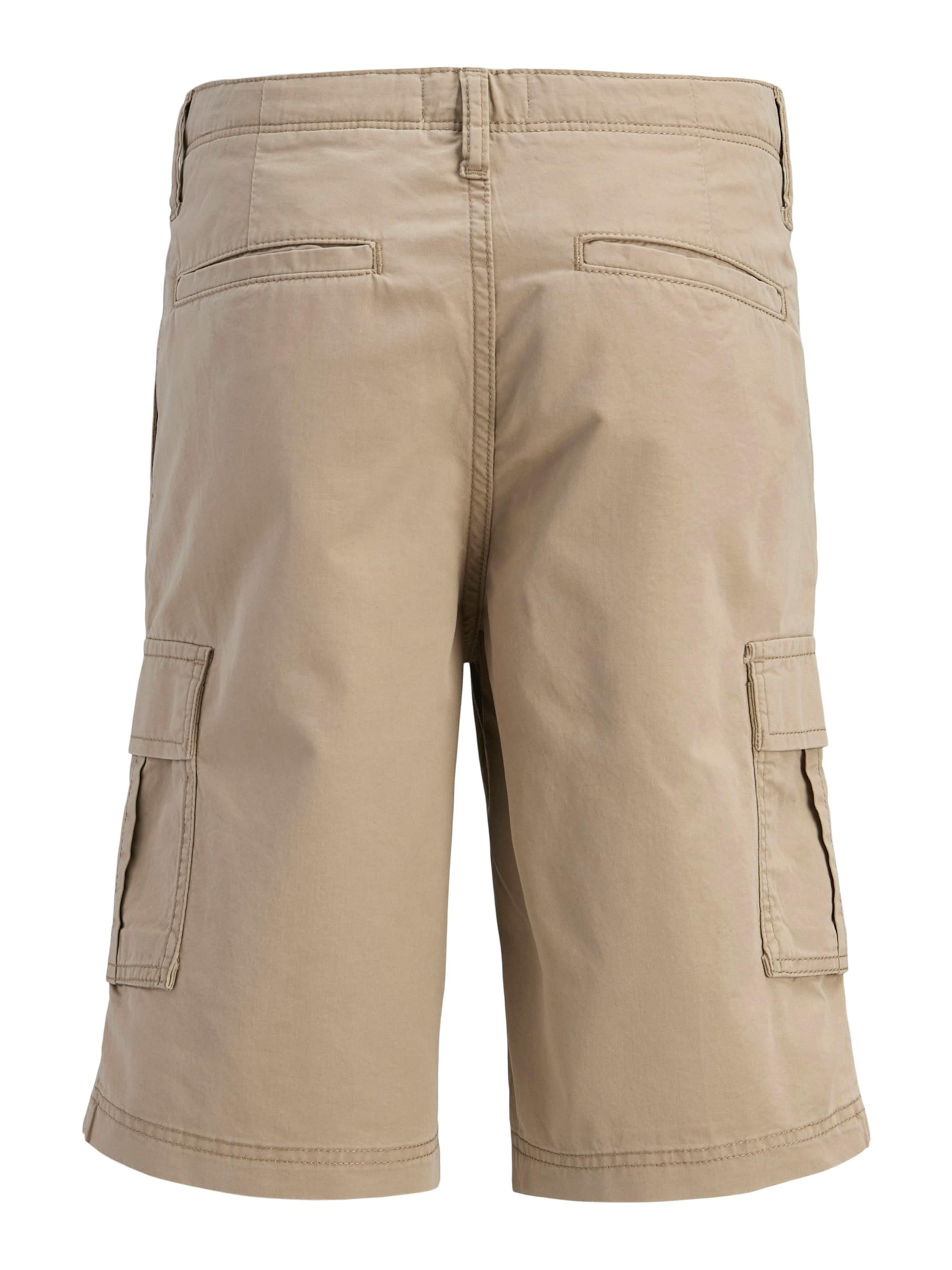 JJ Rebel Regularen Hlače 'JREBCORY' | bež barva