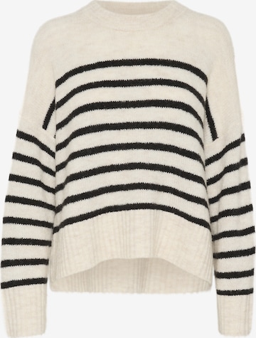 Part Two Trui in Beige: voorkant