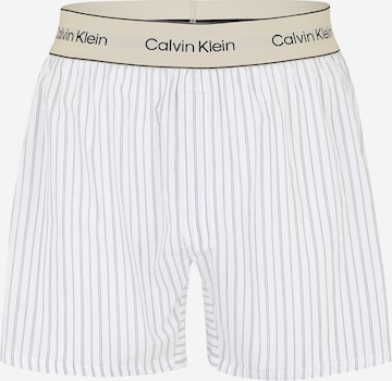 Calvin Klein Underwear Bokserishortsit 'Trad' värissä valkoinen: etupuoli