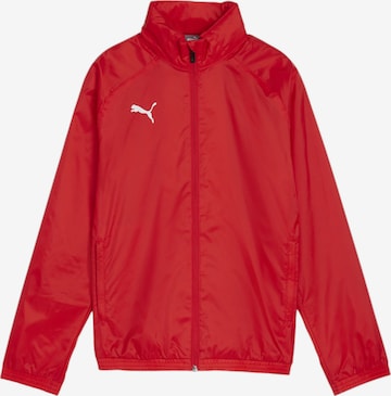 PUMA Athletic Jacket in Red: front