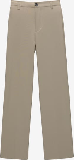 Pull&Bear Trousers with creases in Light beige, Item view