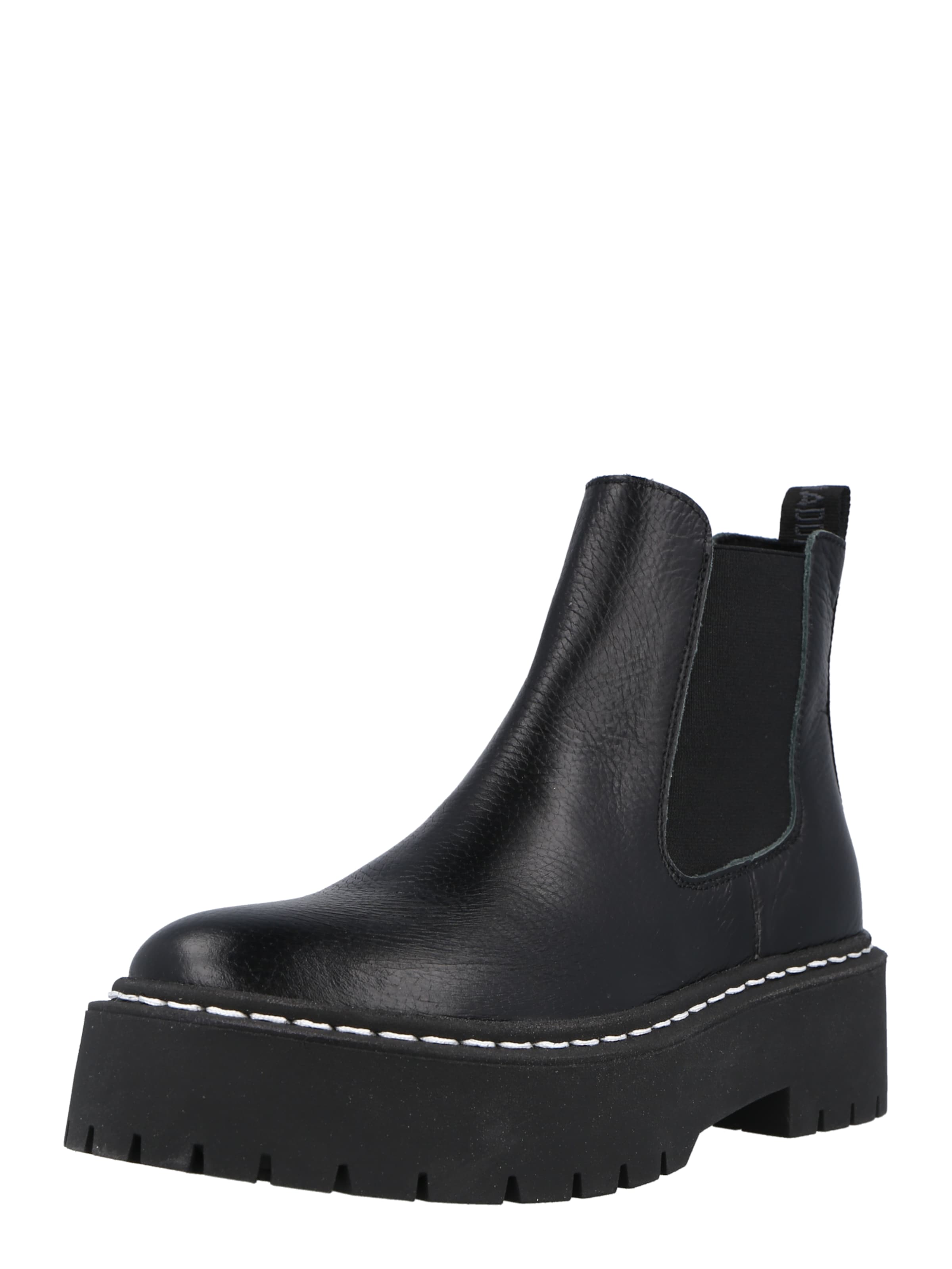 STEVE MADDEN Chelsea Boots 'Veerly' in Schwarz: Vorderseite