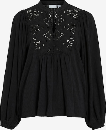 VILA Bluse 'VITyra' in Schwarz: Vorderseite