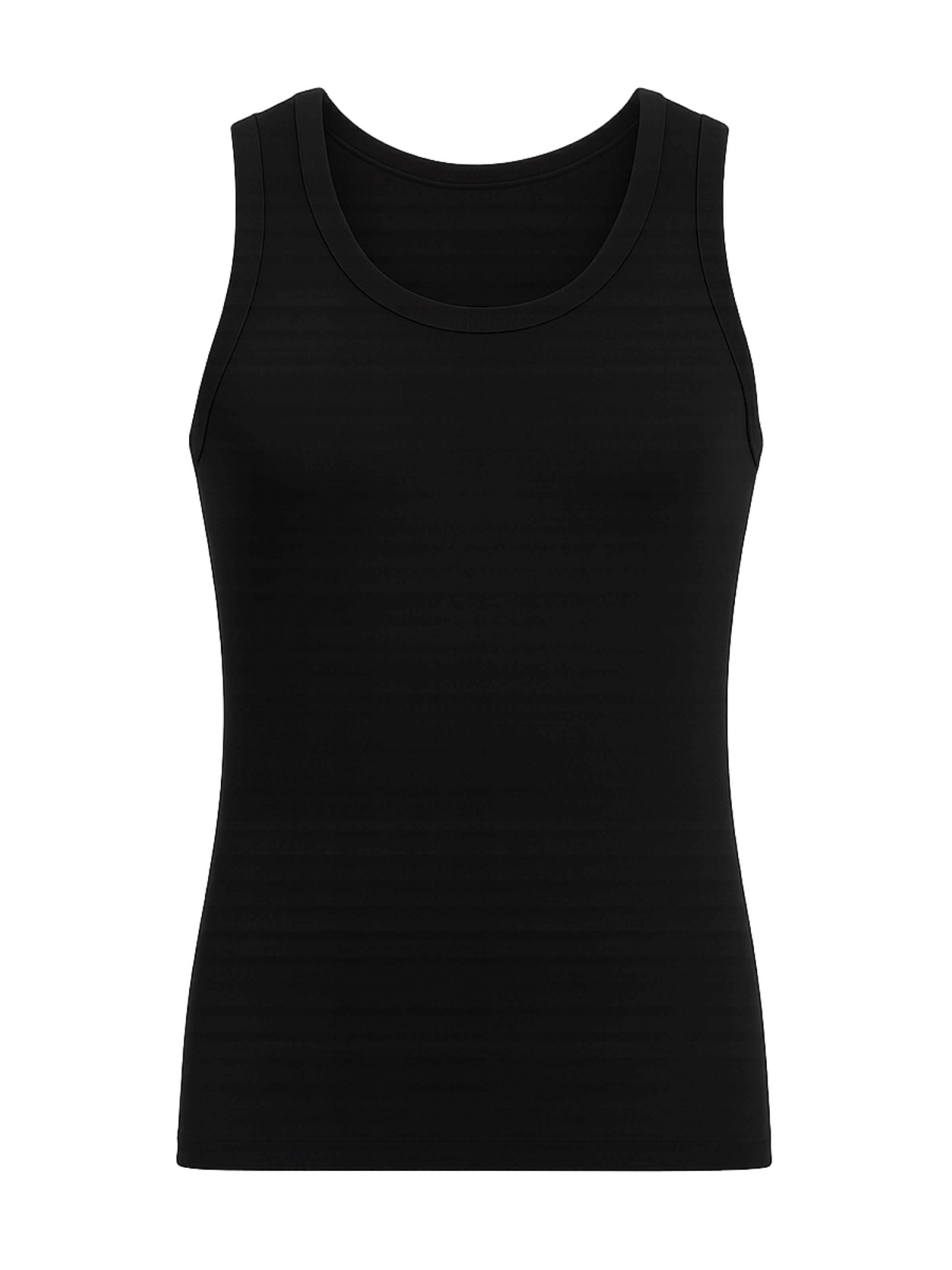 Weweus Undershirt in Black: front