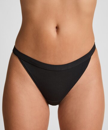 Hunkemöller String in Zwart: voorkant