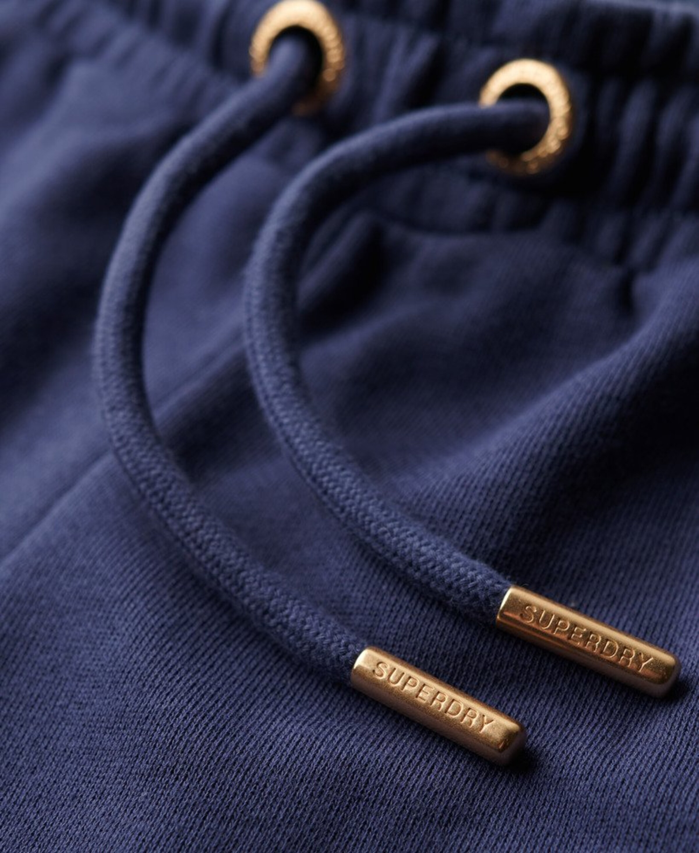 Superdry Regular Broek 'Essential' in Blauw