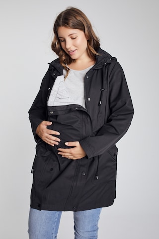 Ulla Popken Between-Season Jacket in Black