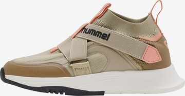 Hummel Sneakers in Bruin: voorkant