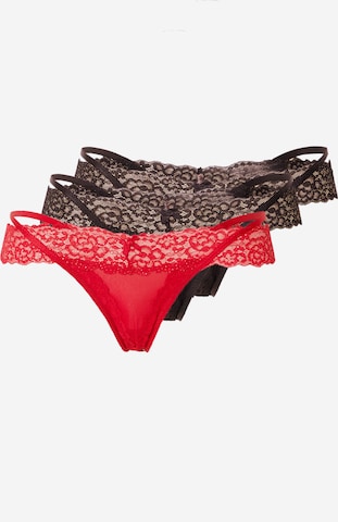 Hunkemöller Thong 'Willow' in Red: front