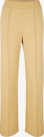 TOM TAILOR DENIM - Loosefit Pantalón de pinzas en marrón: frente