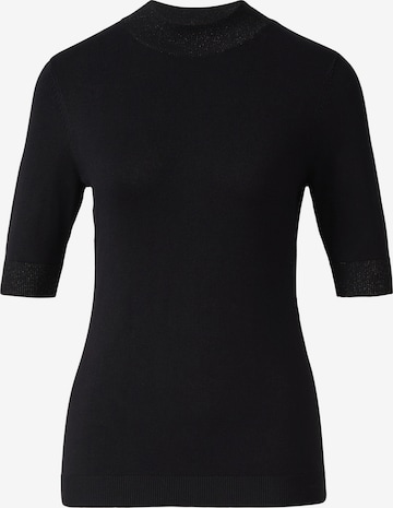 Pull-over COMMA en noir : devant