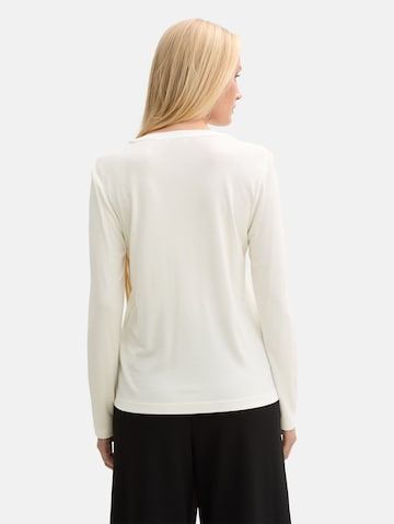 TOM TAILOR Shirt in White