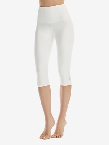 Winshape Skinny Sportbyxa ' HWL217C ' i beige: framsida