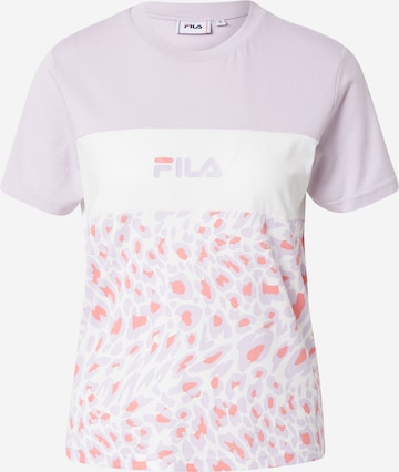 Tricou 'Brielle' de la FILA pe mov: față