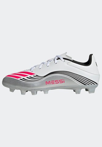 Scarpa da calcio 'F50 Messi Club Firm/Multi-Ground' di ADIDAS PERFORMANCE in bianco: frontale