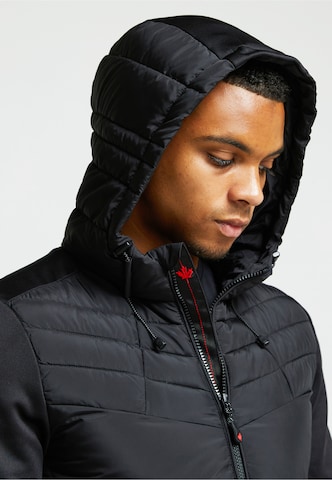 Zavetti Canada LAZINO HYBRID PUFFER JACKET ' ' in Schwarz