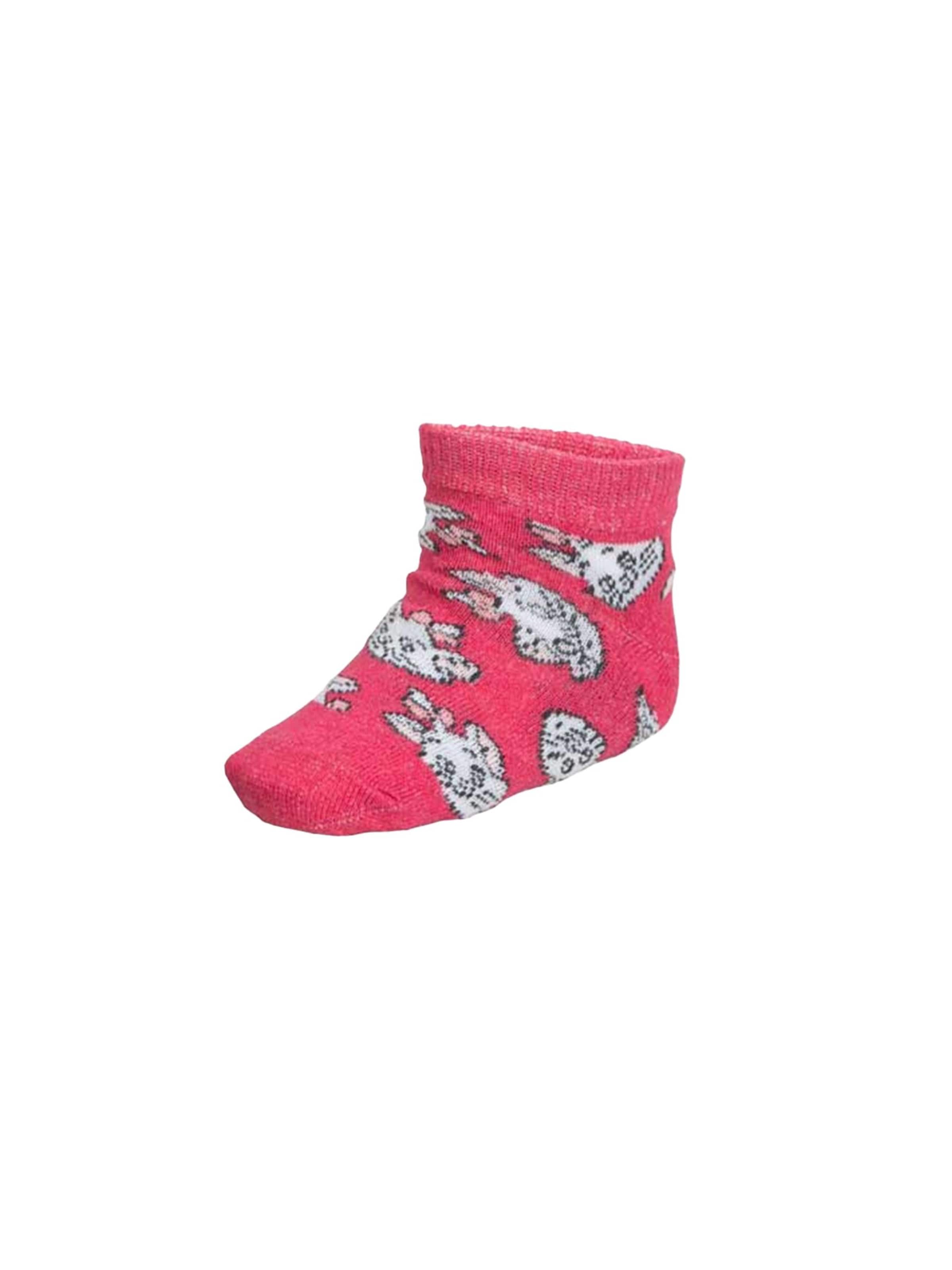 Chaussettes 'Disney Animals - Sneakersocken (3er-Pack)' DISNEY en rose