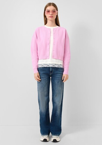 QS - Pierna ancha Vaquero 'Catie' en azul: frente