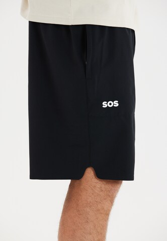 SOS Regular Sportbroek 'Niseko' in Zwart