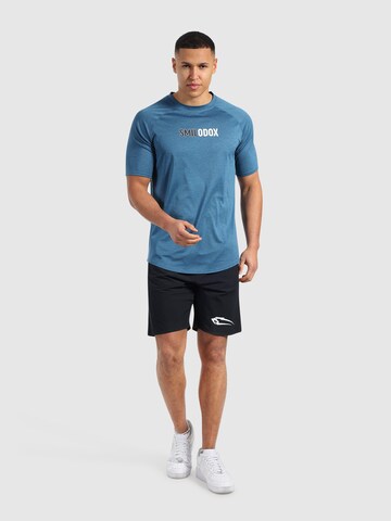 T-Shirt ' Powerfit Pro ' Smilodox en bleu