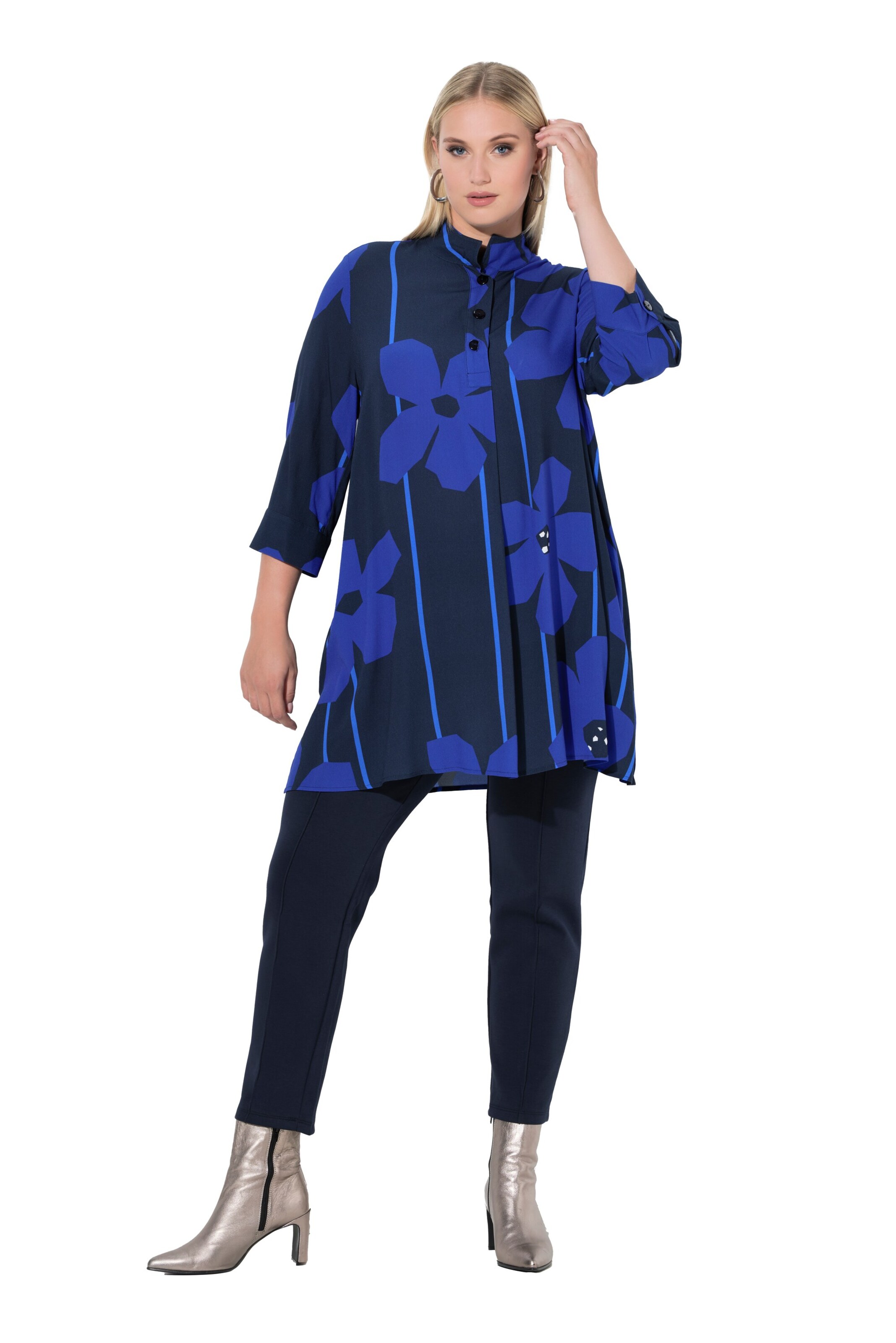 Ulla Popken Tuniek in Blauw
