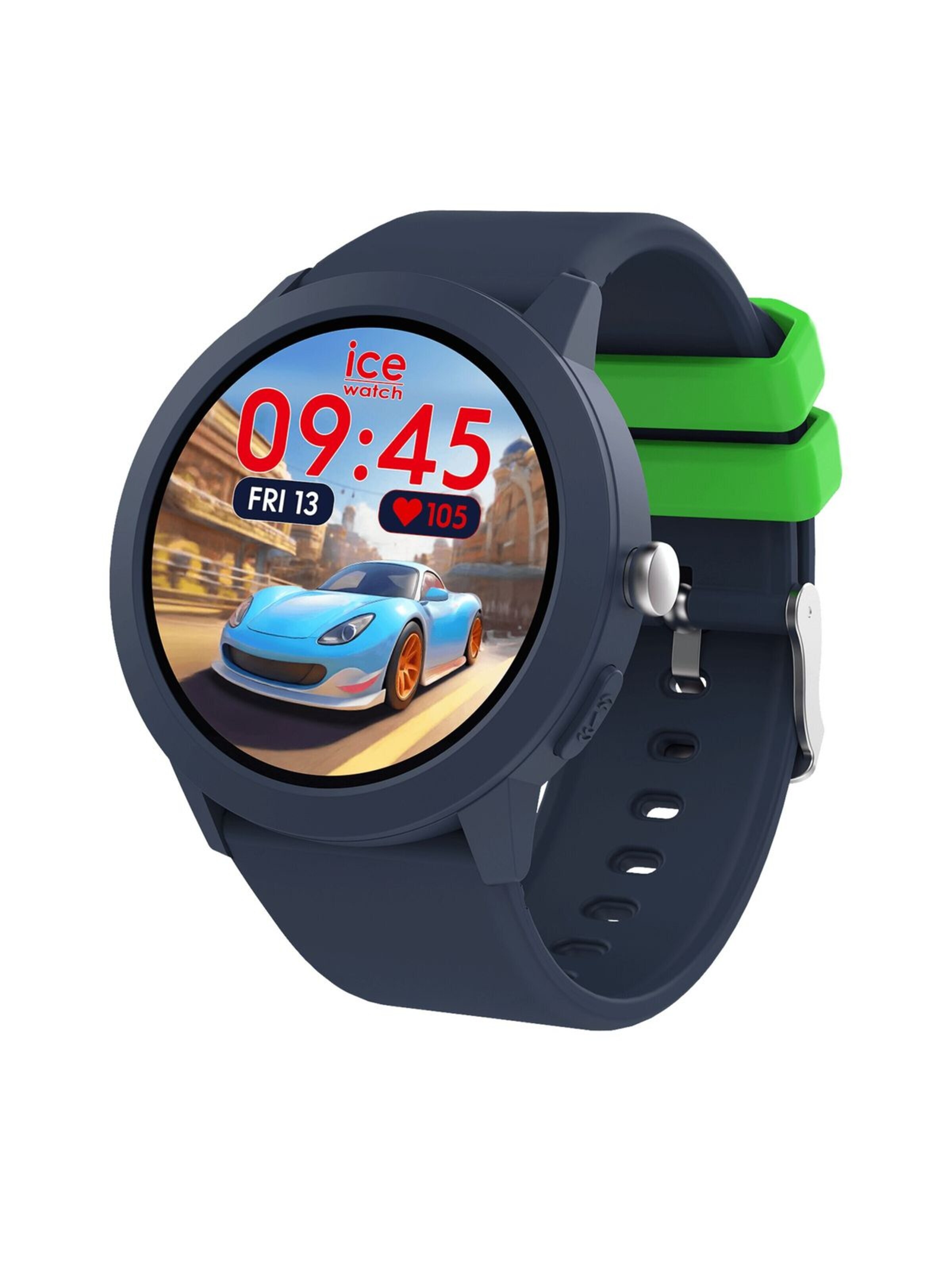 ICE WATCH Digitaal horloge 'Smartwatch ICE smart junior RD FM' in Blauw