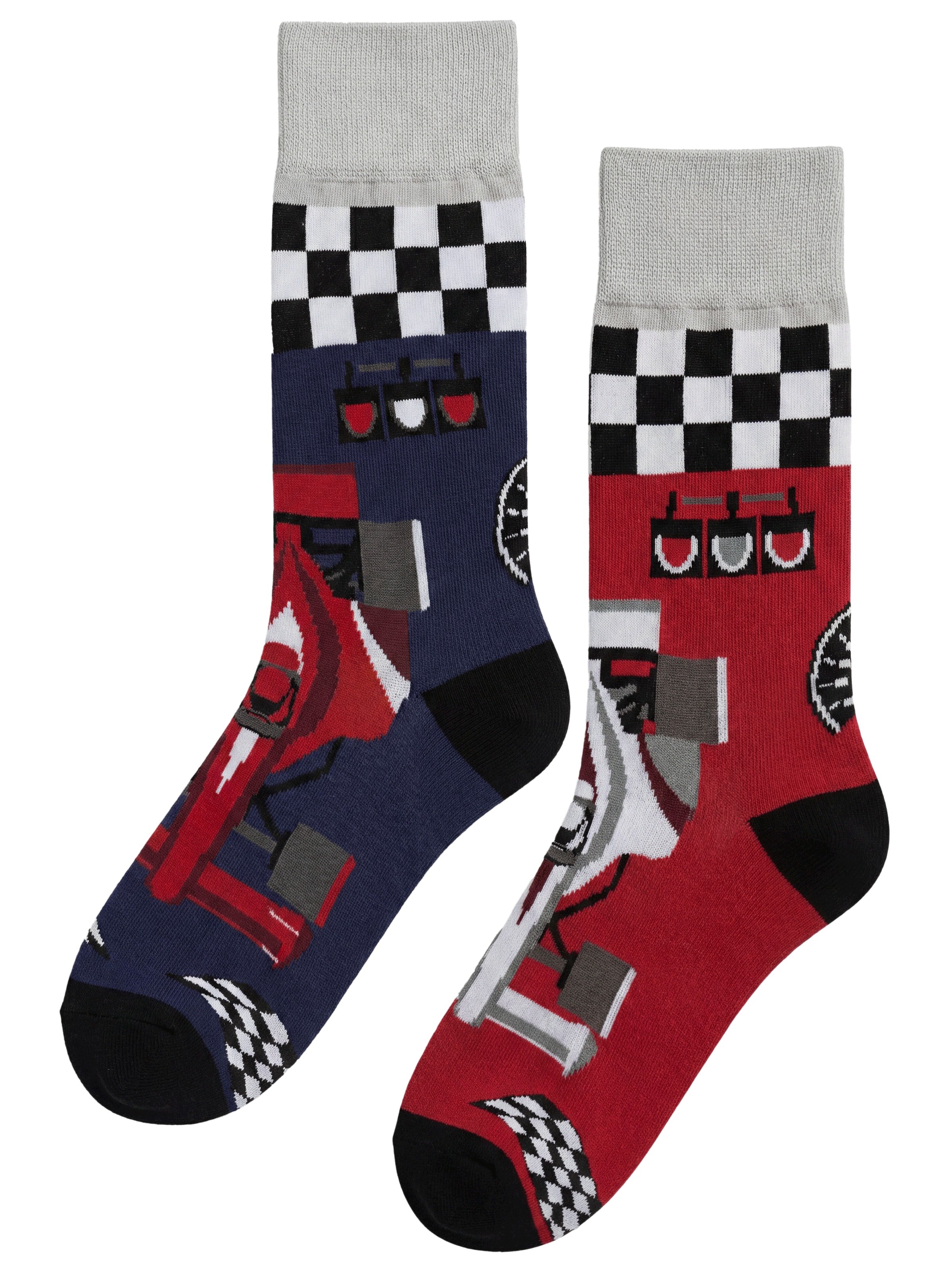 Circle Five Socken‌‌‌‌‌‌‌‌‌ in Rot: Vorderseite