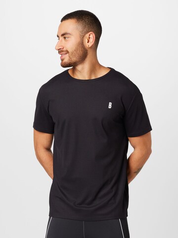 BJÖRN BORG Performance shirt 'ACE' in Black: front