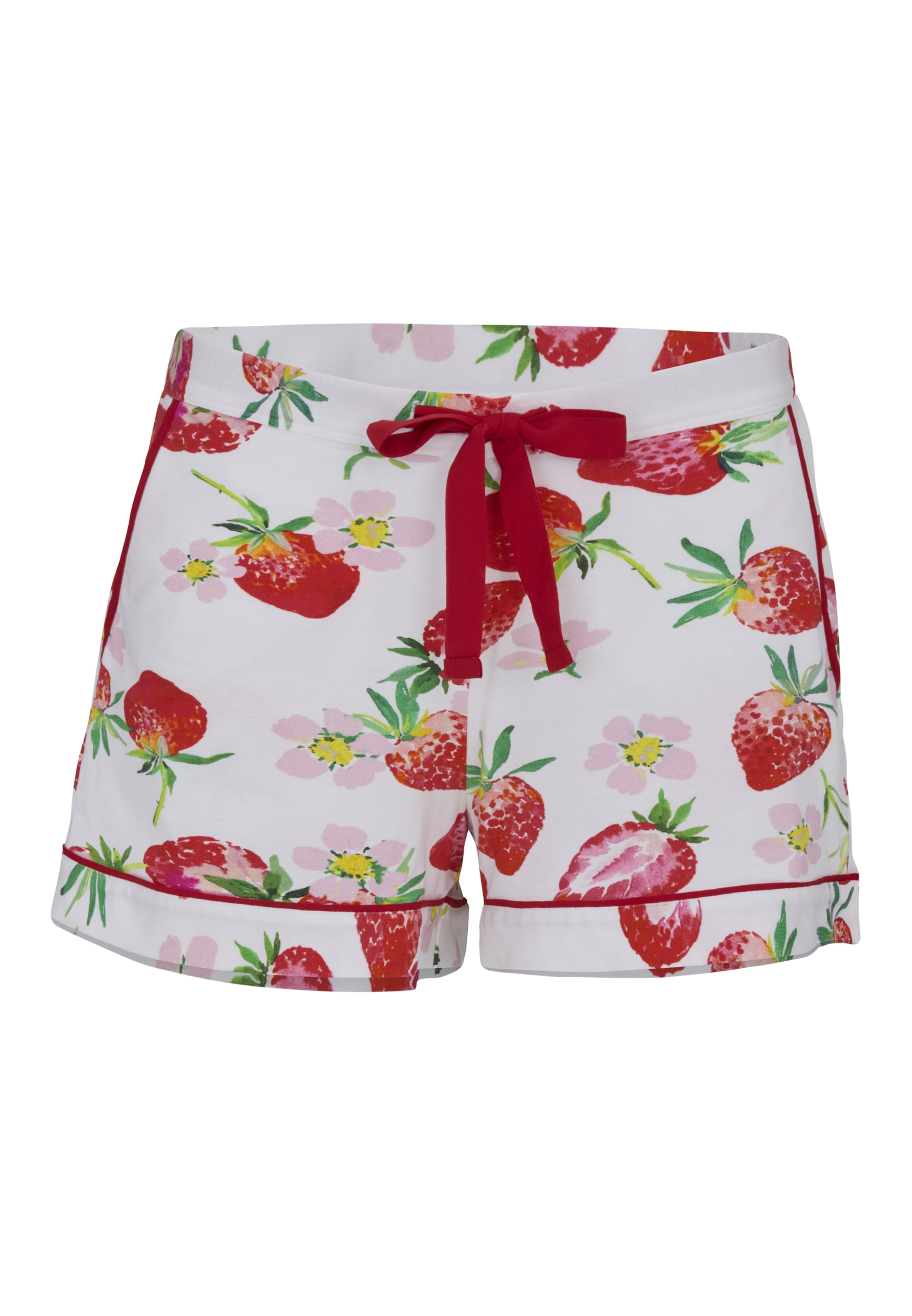 Shorty 'Pippa' Cyberjammies en rouge : devant