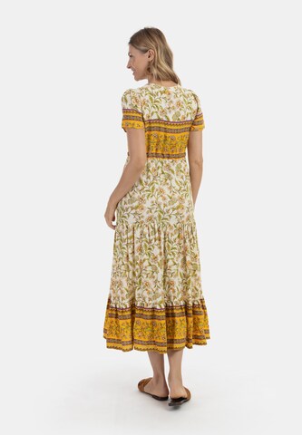 usha FESTIVAL Καλοκαιρινό φόρεμα σε ανάμεικτα χρώματα