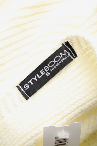 Styleboom Pullover S in Weiß