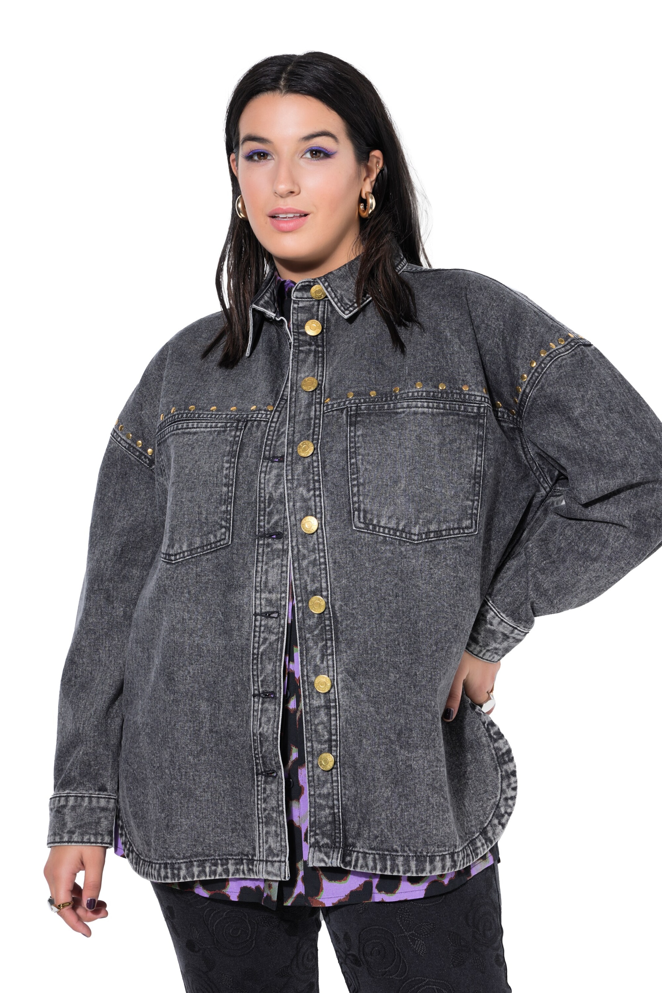 Studio Untold Jacke in Grau: Vorderseite