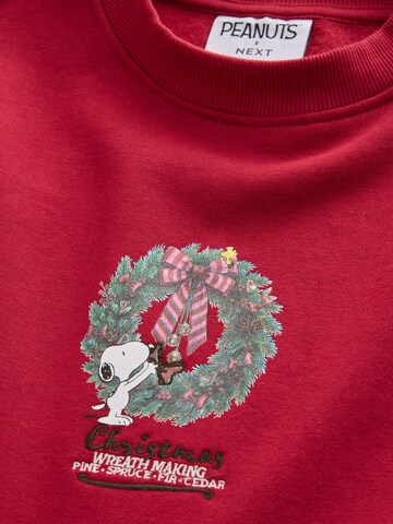 Next - Sudadera 'Snoopy' en rojo