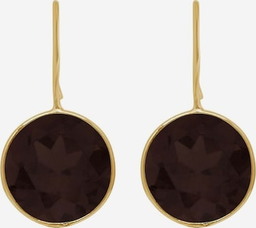 Boucles d'oreilles Gemshine en or : devant