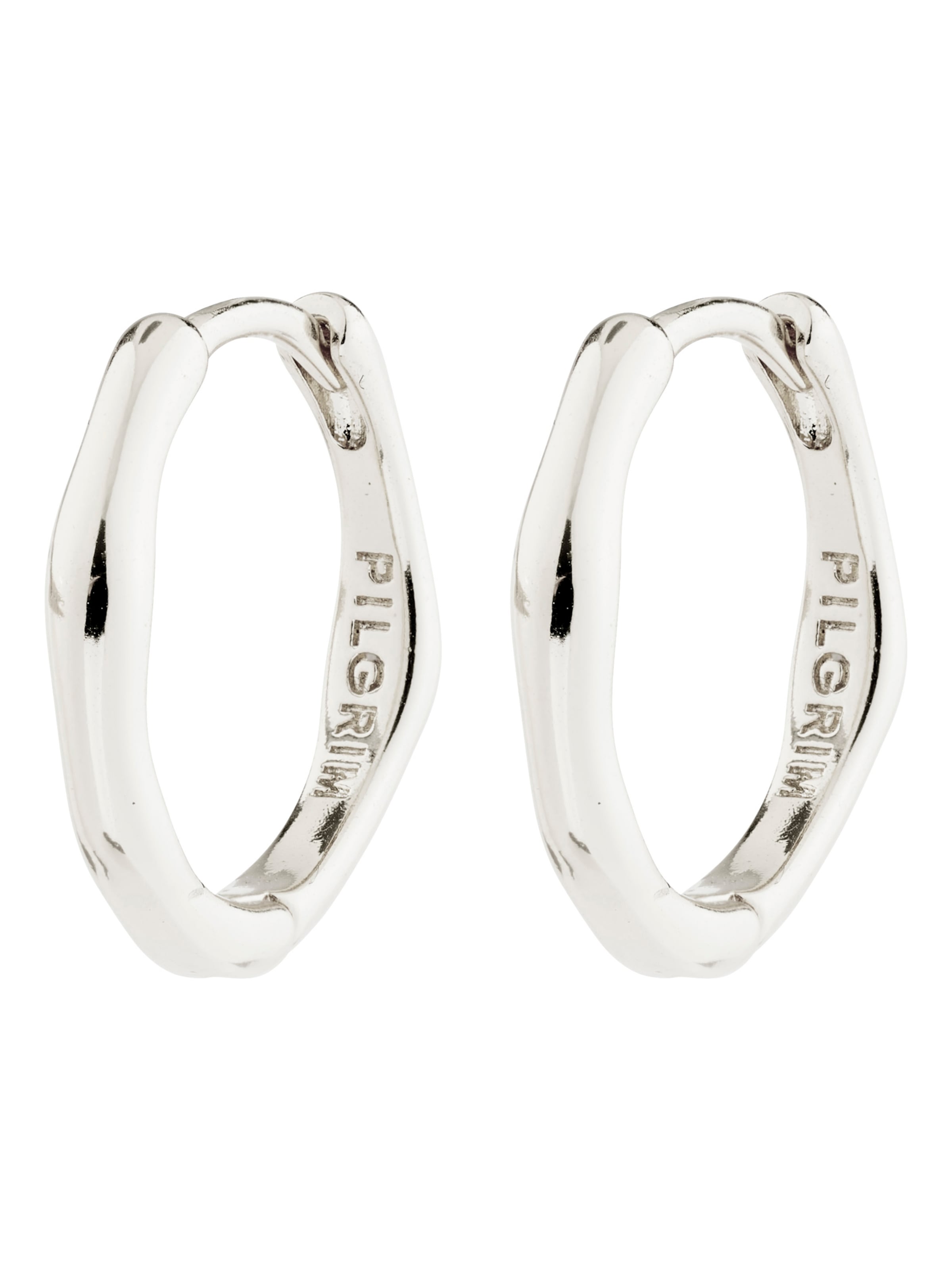 PilgrimNaušnice 'NOVA' - srebro boja: prednji dio