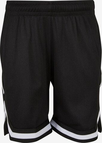 Urban Classics Regular Pants in Black: front