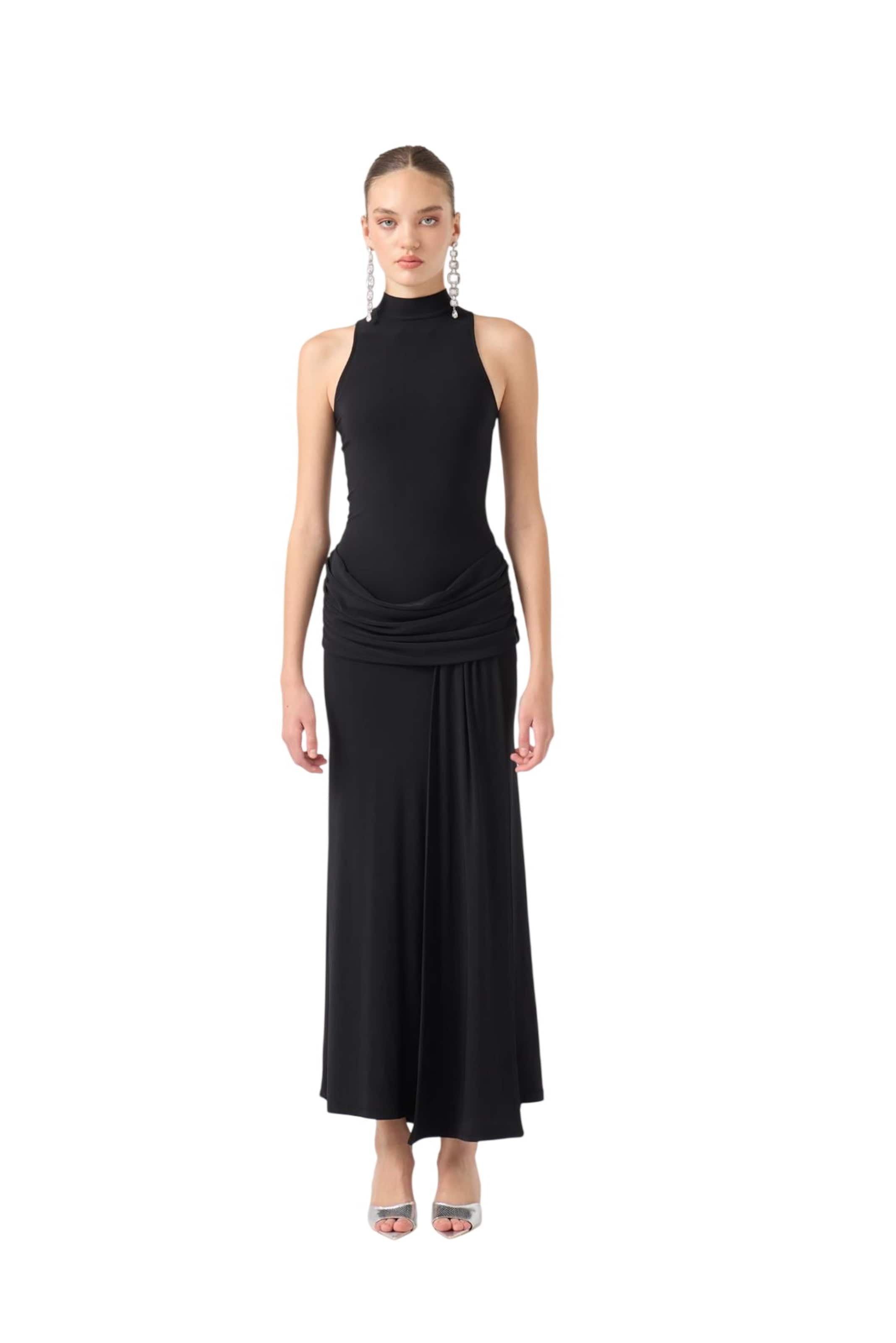 HOLLY LOLLY Kleid in Schwarz: Vorderseite