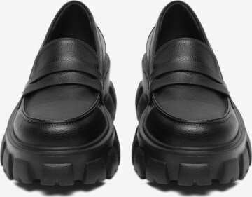 Chaussure basse 'PRIMA' Bianco en noir
